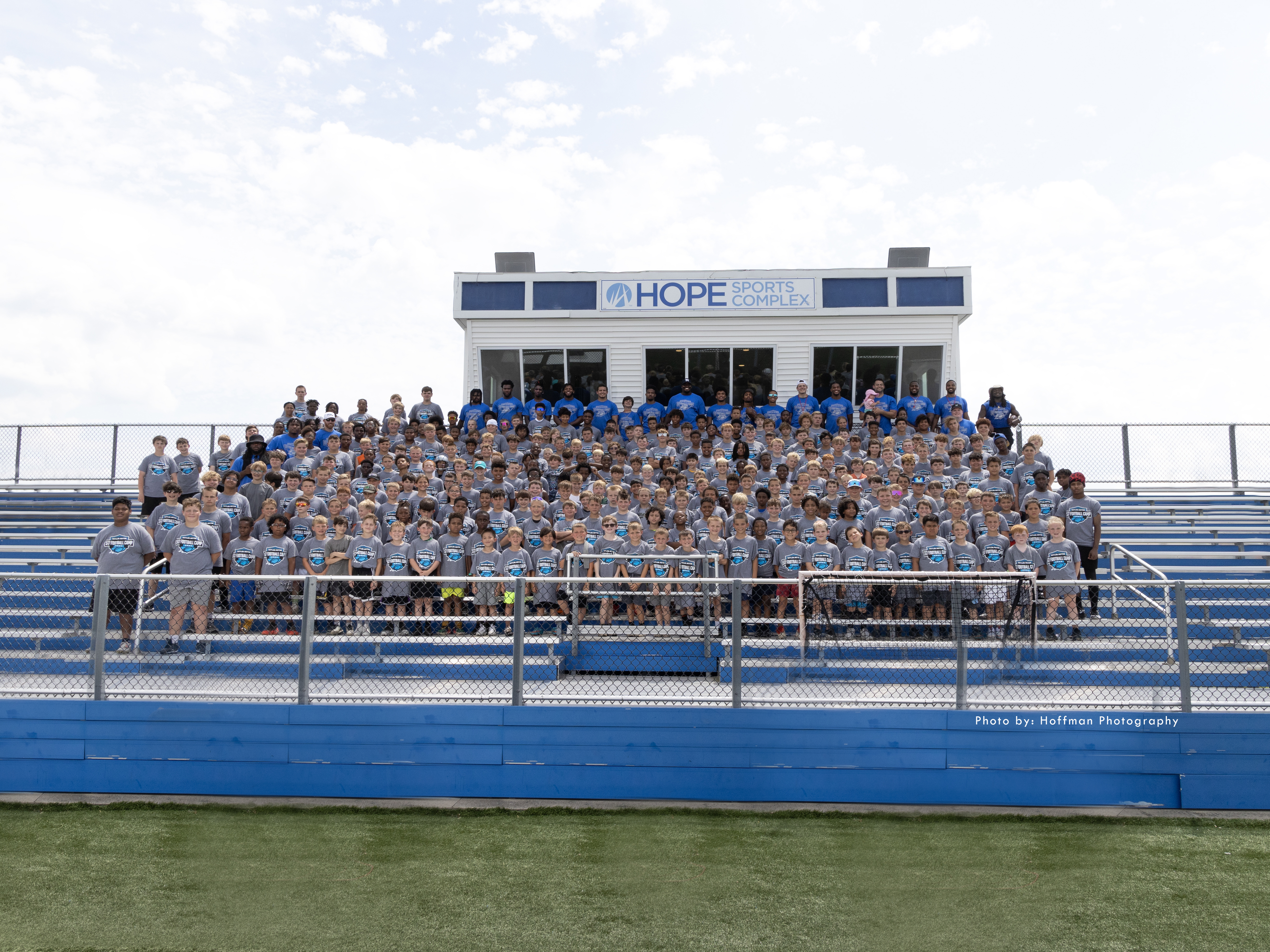 517 Football Camp participants