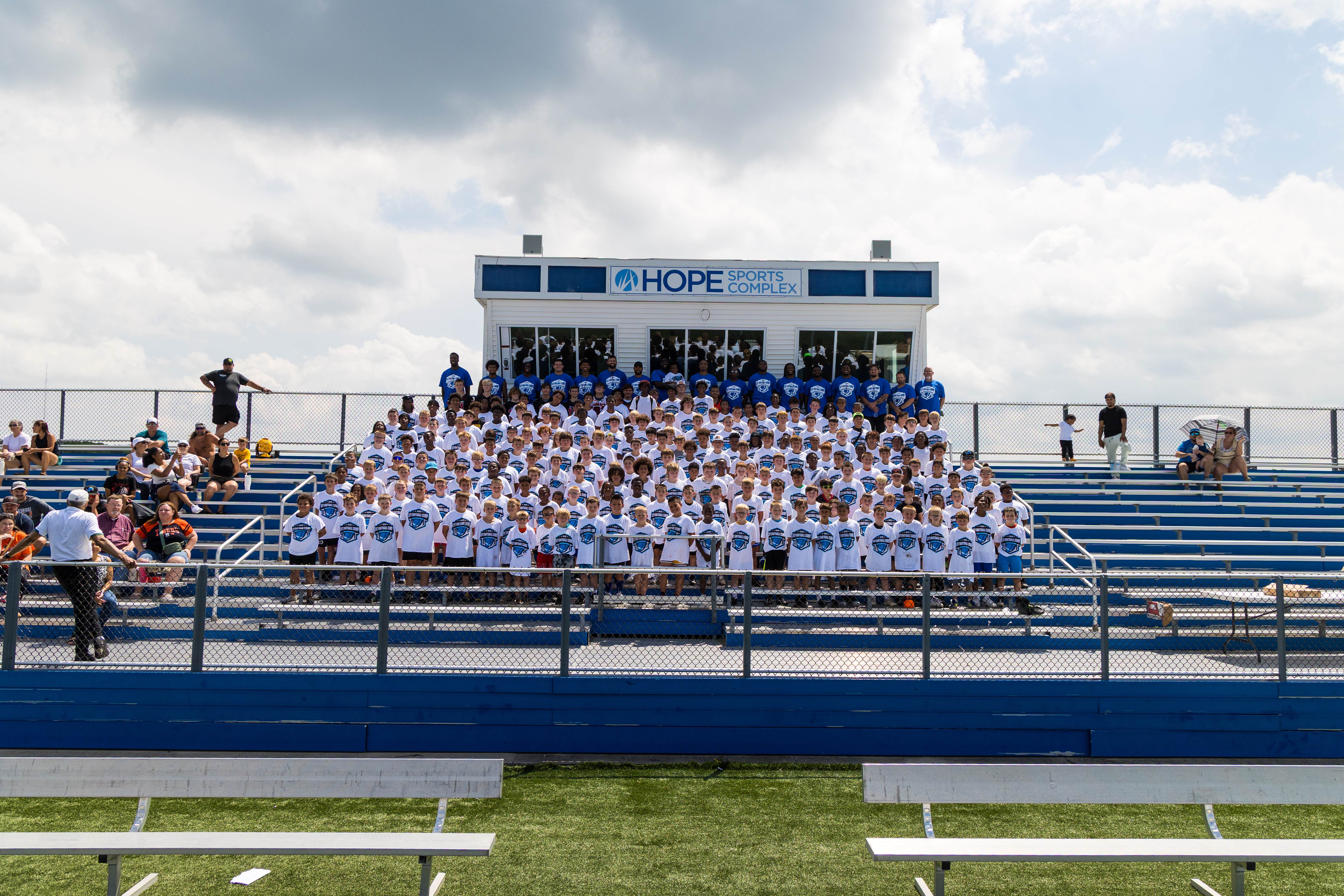 517 Football Camp participants